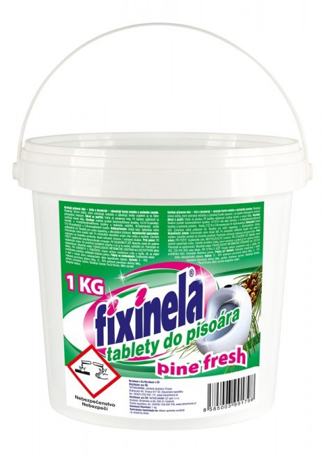 Fixinela tabl do pissoaru 1kg Borovice | Čistící, dezinf.prostř., dezodoranty - Přípravky na WC - Závěsy na WC a pissoárové kostky Fixinela tabl do pissoaru 1kg Borovice | Čistící, dezinf.prostř., dezodoranty - Přípravky na WC - Závěsy na WC a pissoárové kostky